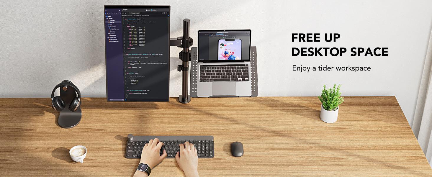 Home Fashion Laptop Monitor Desktop Bracket