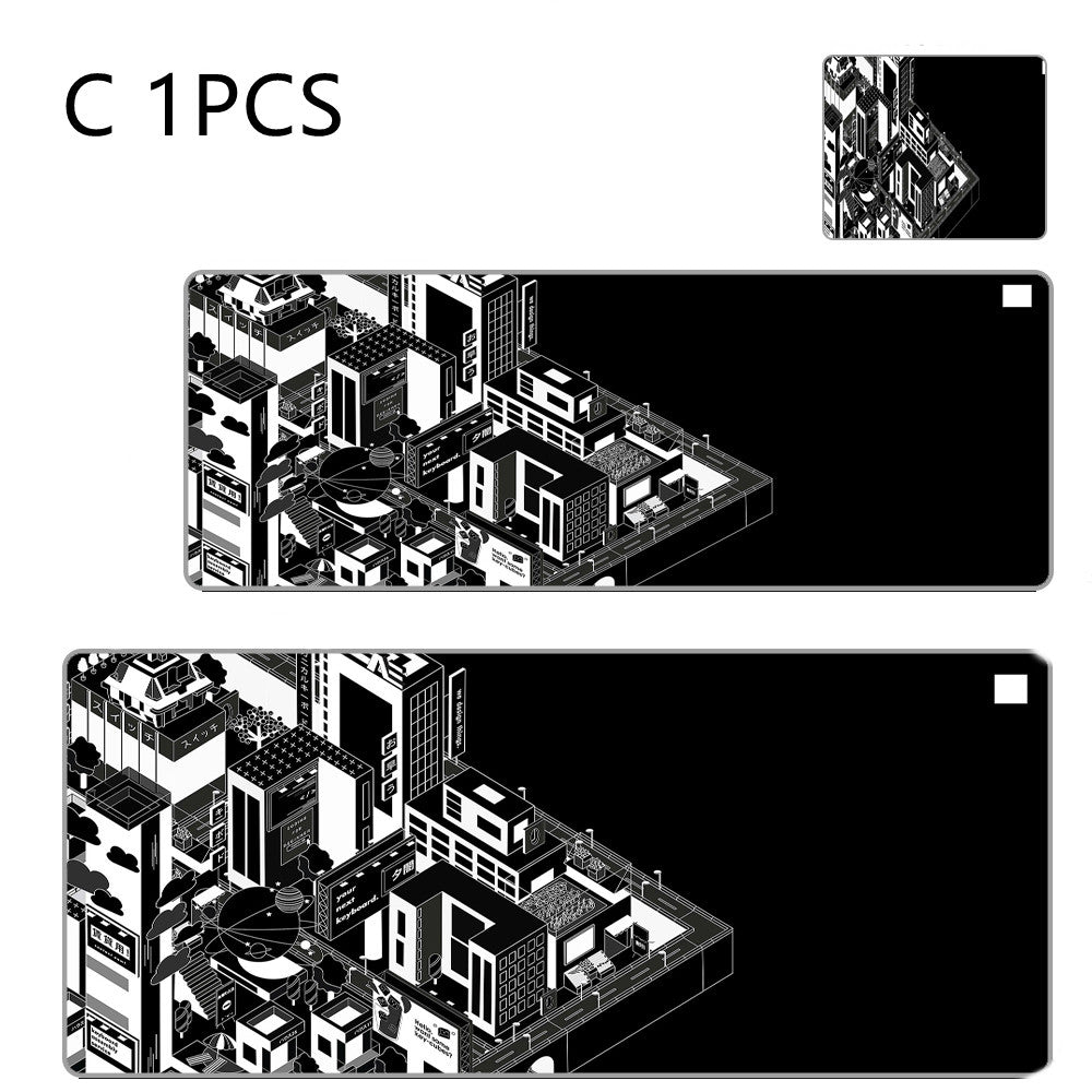 Personalized Minimalist Rubber Gaming Mouse Pad