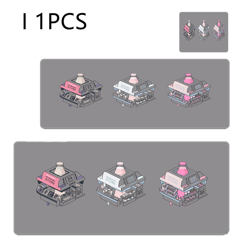 Personalized Minimalist Rubber Gaming Mouse Pad