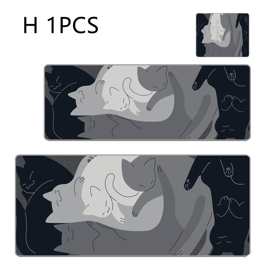 Personalized Minimalist Rubber Gaming Mouse Pad